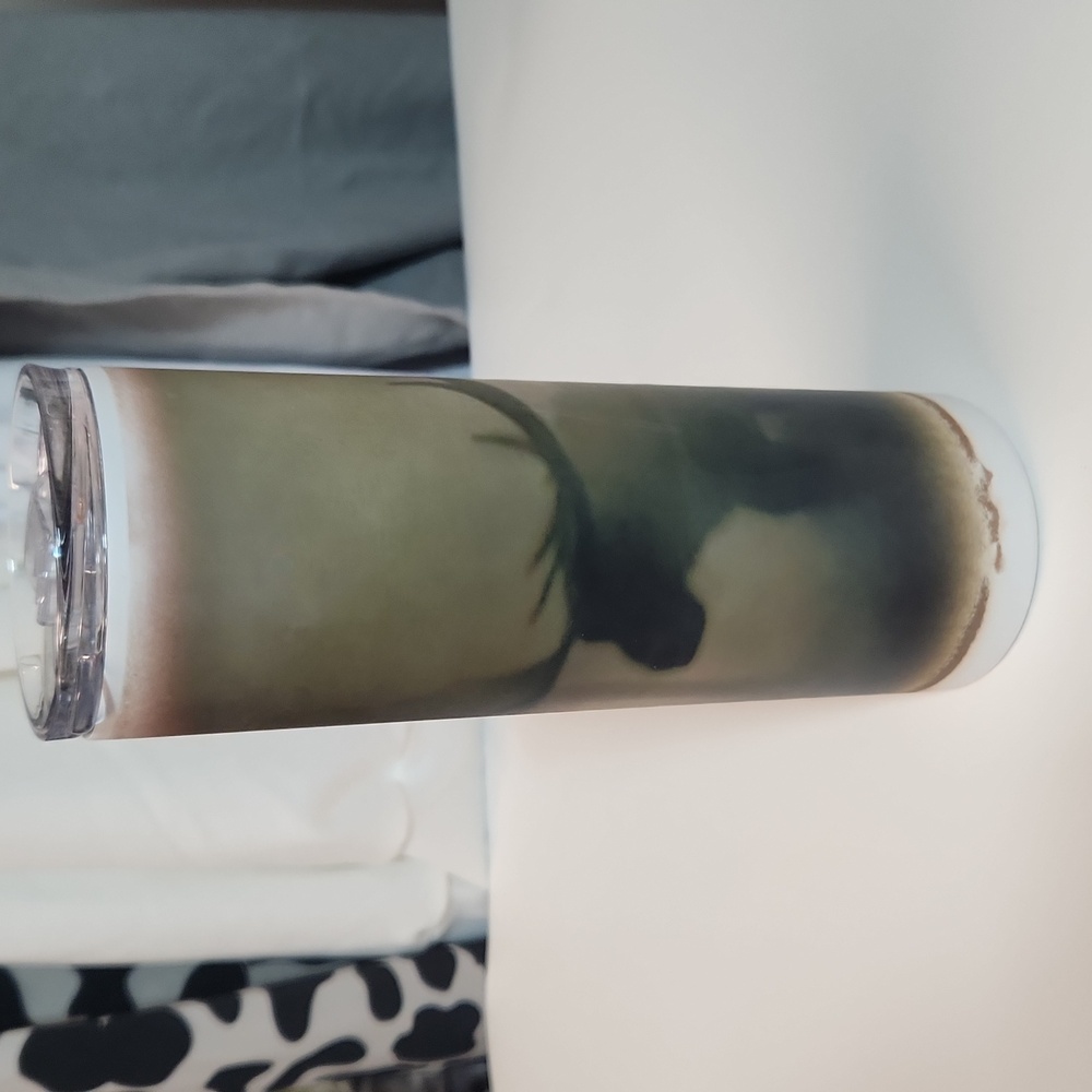 Mist moose, reusable, travel, 20oz mug tumbler